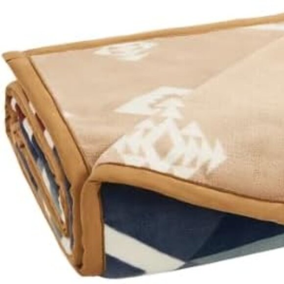Pendleton Reversible Plush Throw Blanket Serrado – 50” x 70” – New in Package - Picture 2 of 7